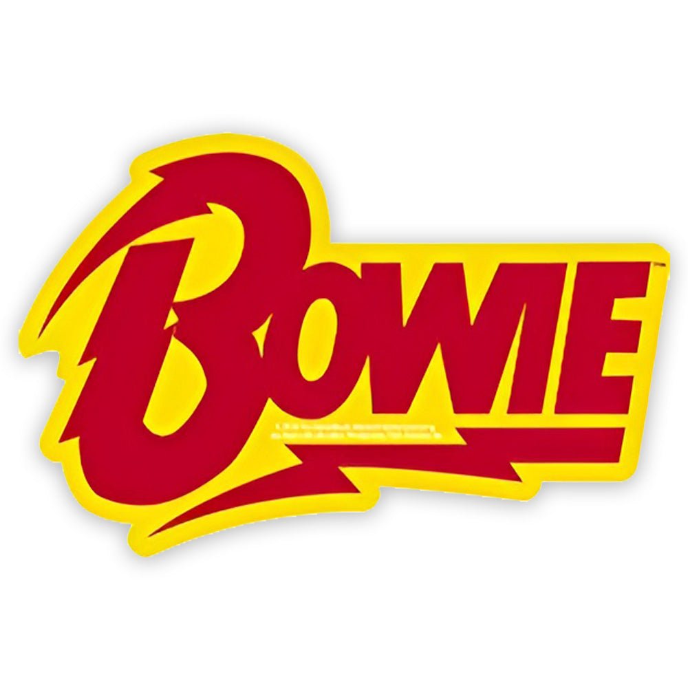 DAVID BOWIE デヴィッドボウイ - Bolt Logo / ステッカー - PGS